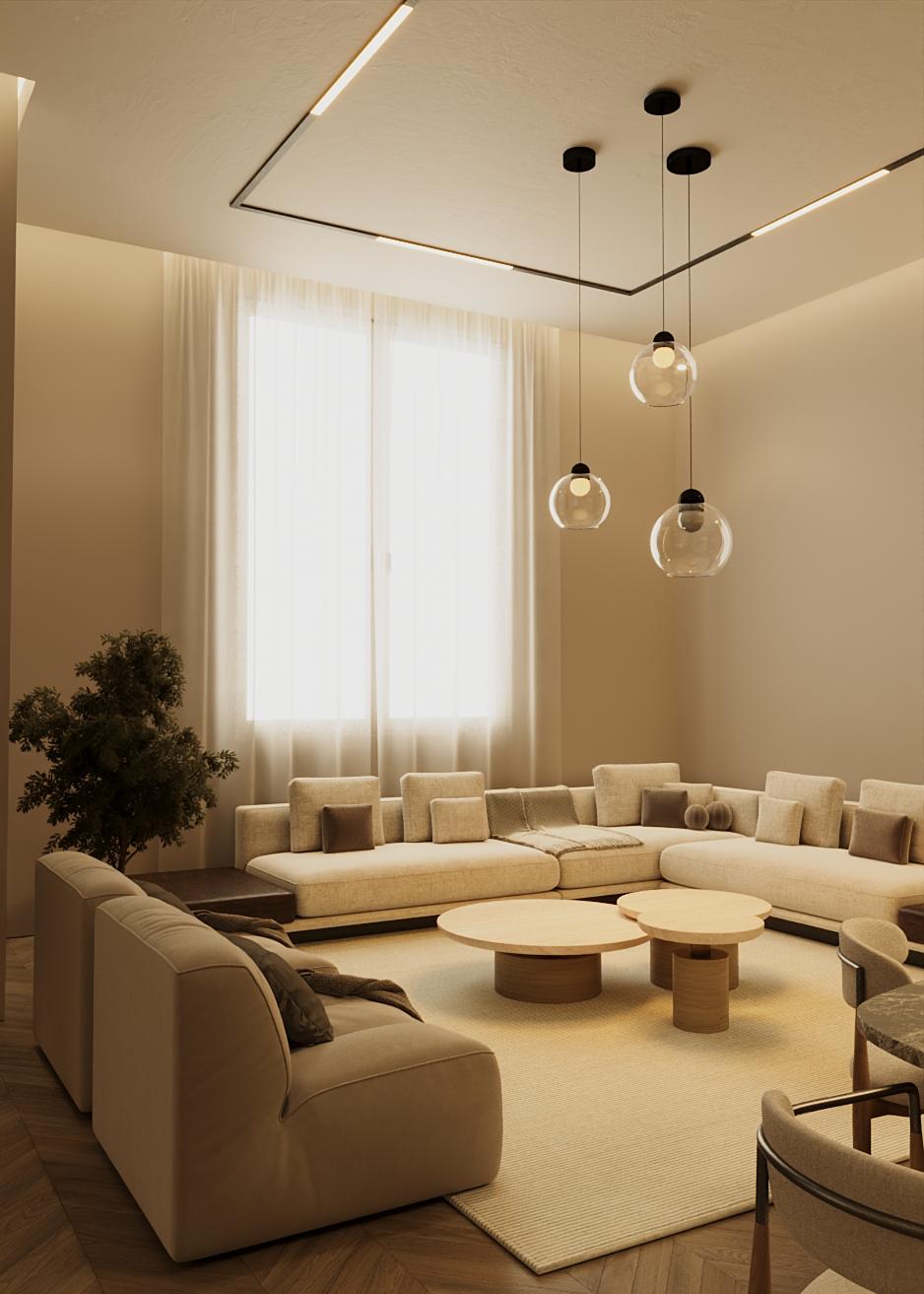 Lusail Marina — Family Living Room